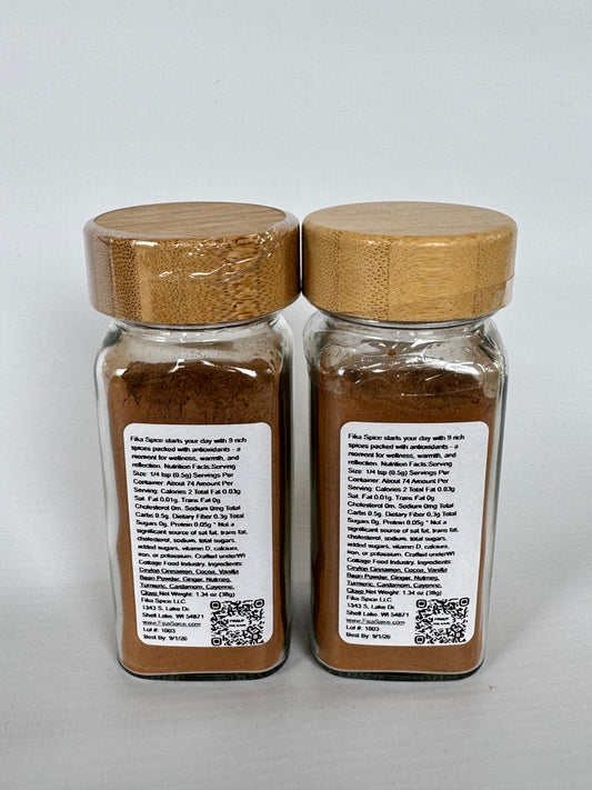 Two Fika Spice Bottles