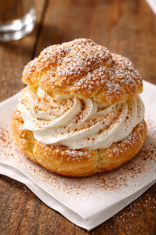 Wisconsin Cream Puff Covered with Maple Sugar Fika Spice