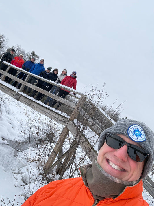 Snowshoeing, Fika and Long Hikes