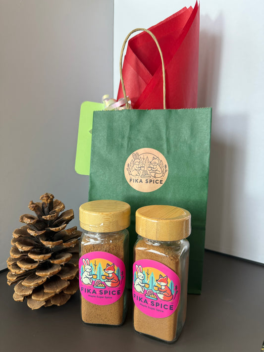 Small Business Saturday Deal:  Two Maple Sugar Fika Spice, Plus Gift Bag!